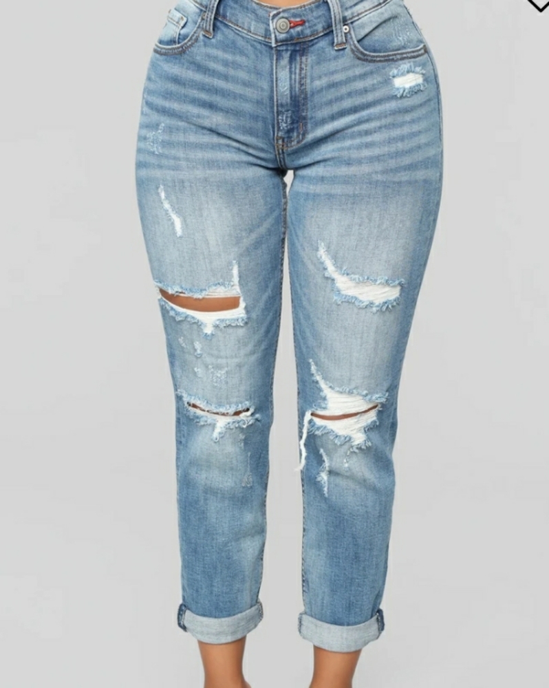 Medium Wash Gerrit Boyfriend Jeans